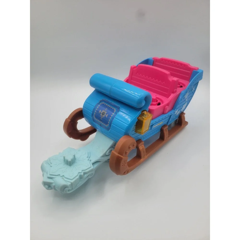 Fisher Price Little People Disney Frozen Kristoff Sleigh Light Up Vehicle GDK34